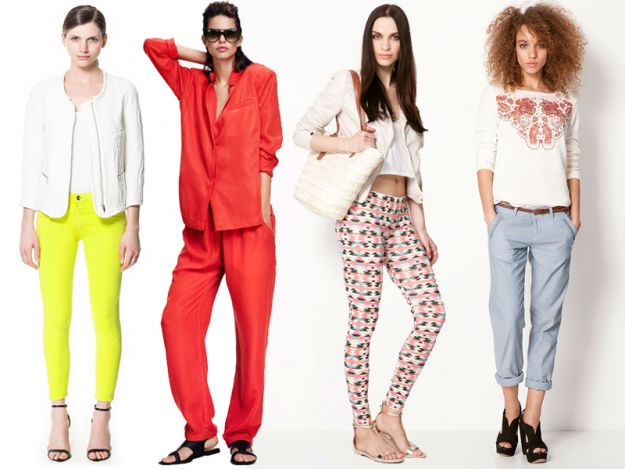 Nowe kolekcje - spodnie na wiosnę i lato 2013