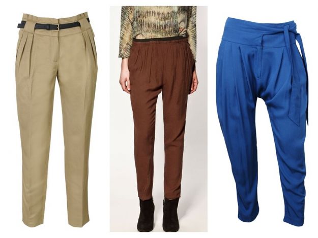 Trendy w spodniach na wiosnę i lao 2012