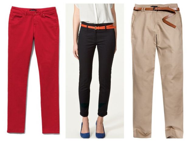 Trendy w spodniach na wiosnę i lao 2012