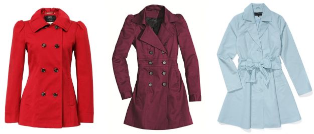 Płaszcz na wiosnę 2012 - jaki wybrać?