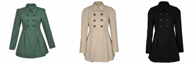 Płaszcz na wiosnę 2012 - stylizacje